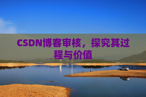 CSDN博客审核，探究其过程与价值